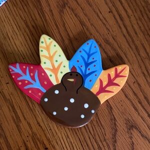 Happy Everything Coton Colors Mini Turkey Thanksgiving Attachment